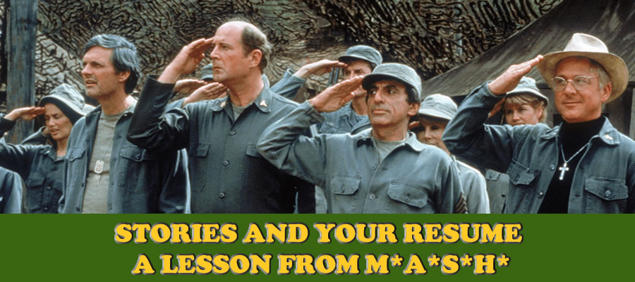 Federal Resume Lessons from MASH