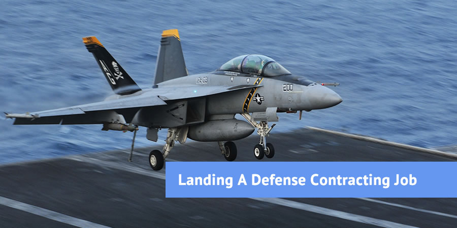Landing Defense Contractor Jobs