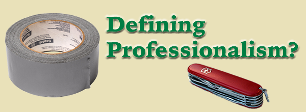 Defining Professionalism